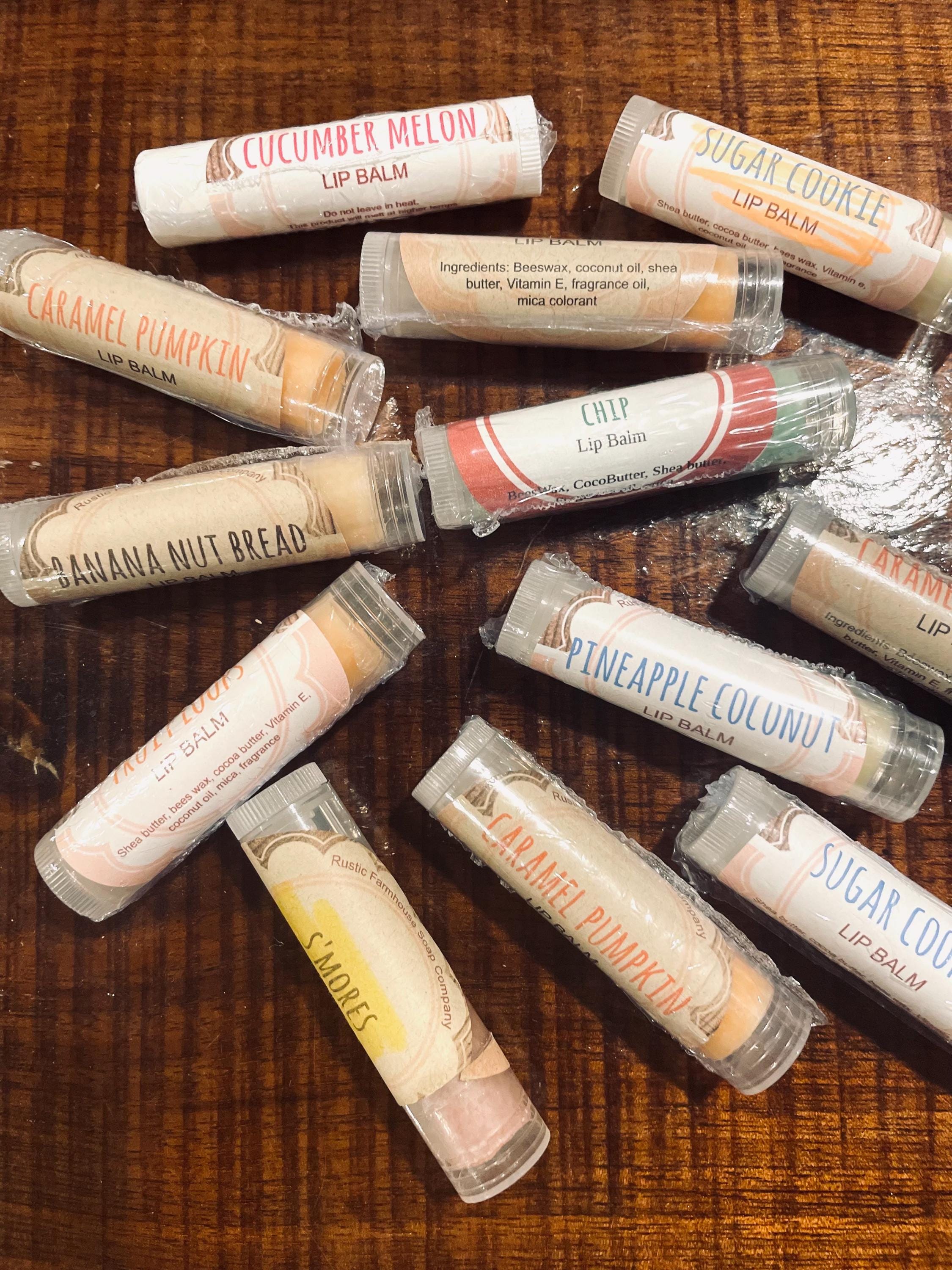 Lip Balm, Natural, Moisturizing, Nourishing, Multiple Flavors, Narural ingredients