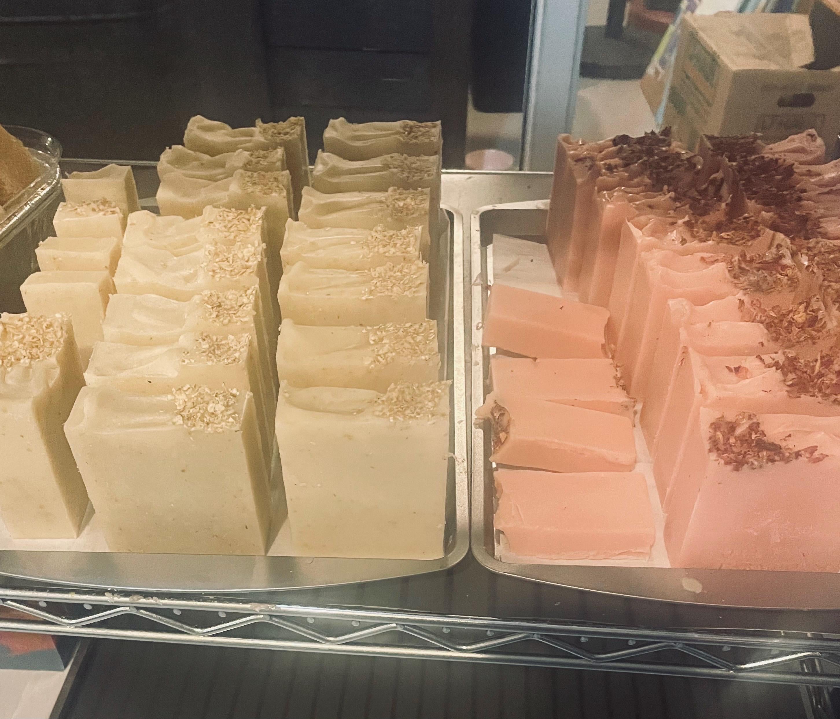 Handcrafted Cashmere Cream Soap: Natural Vegan Bar Soap
