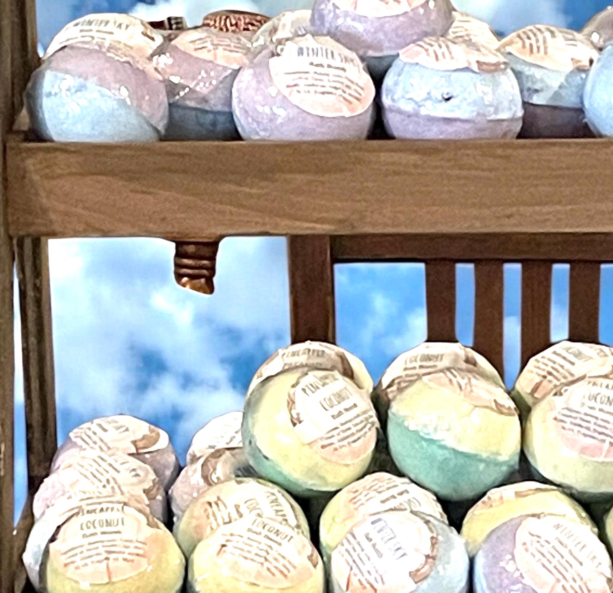 Handcrafted Bath Bombs: Assorted Scents & Colors