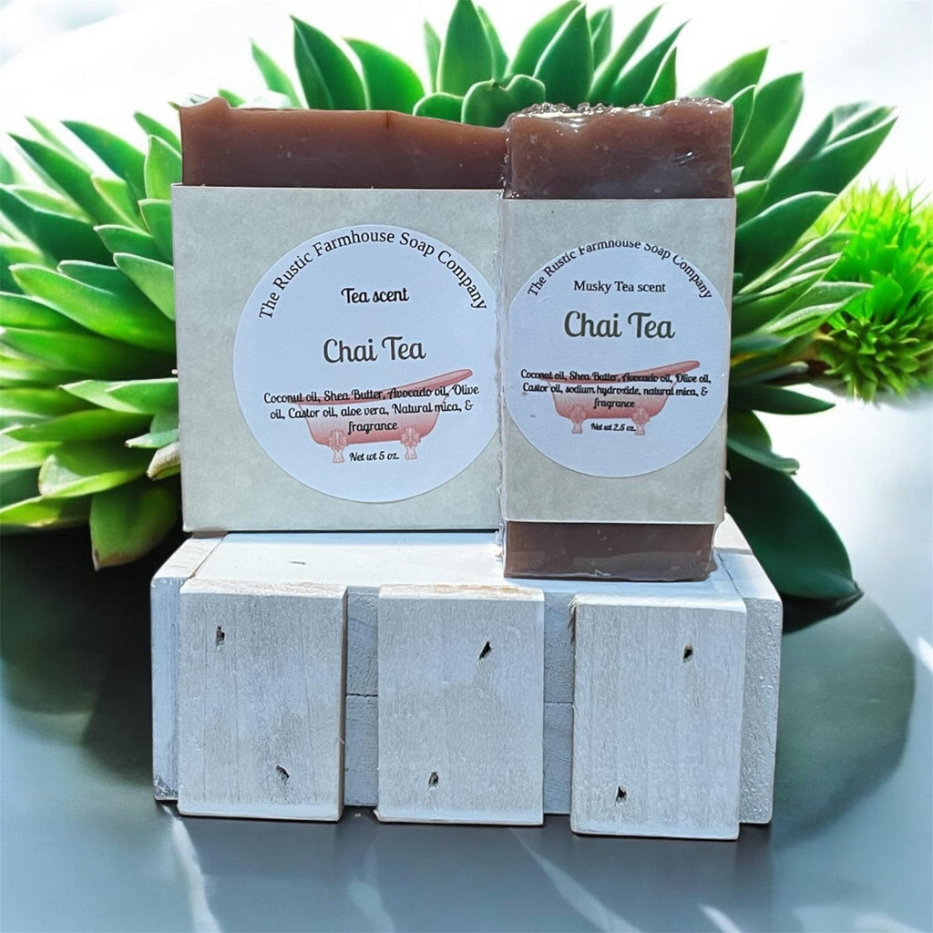 Handcrafted Chai Tea Soap: Vegan, Natural Homestead Soap