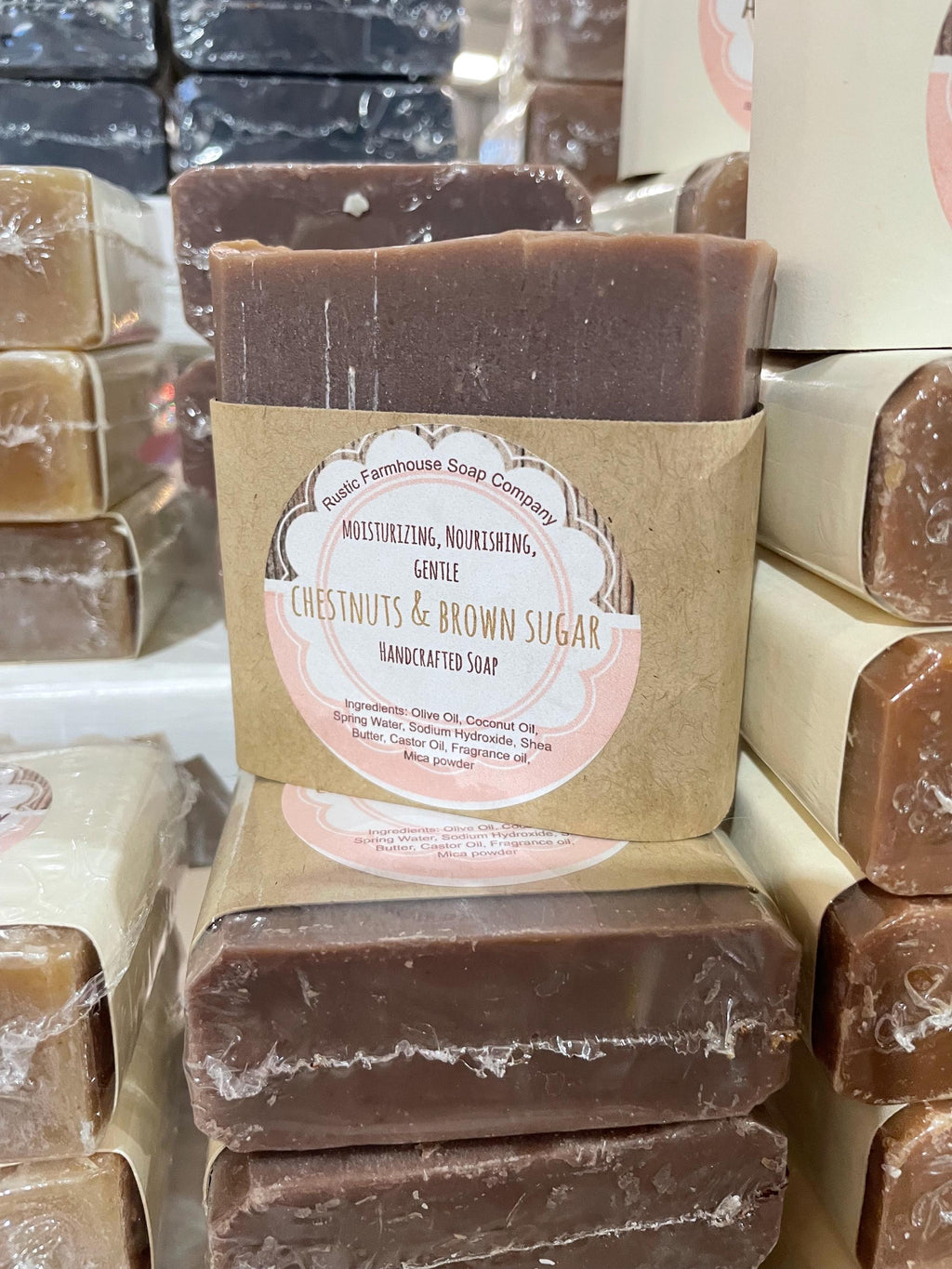 Handcrafted Pumice Soap: Gardener's Exfoliating Shea Butter Bar