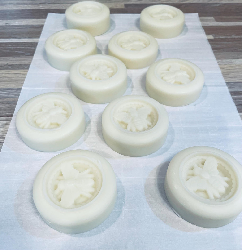 All Natural Solid Lotion Bar: Shea Butter, Beeswax, Coconut Oil