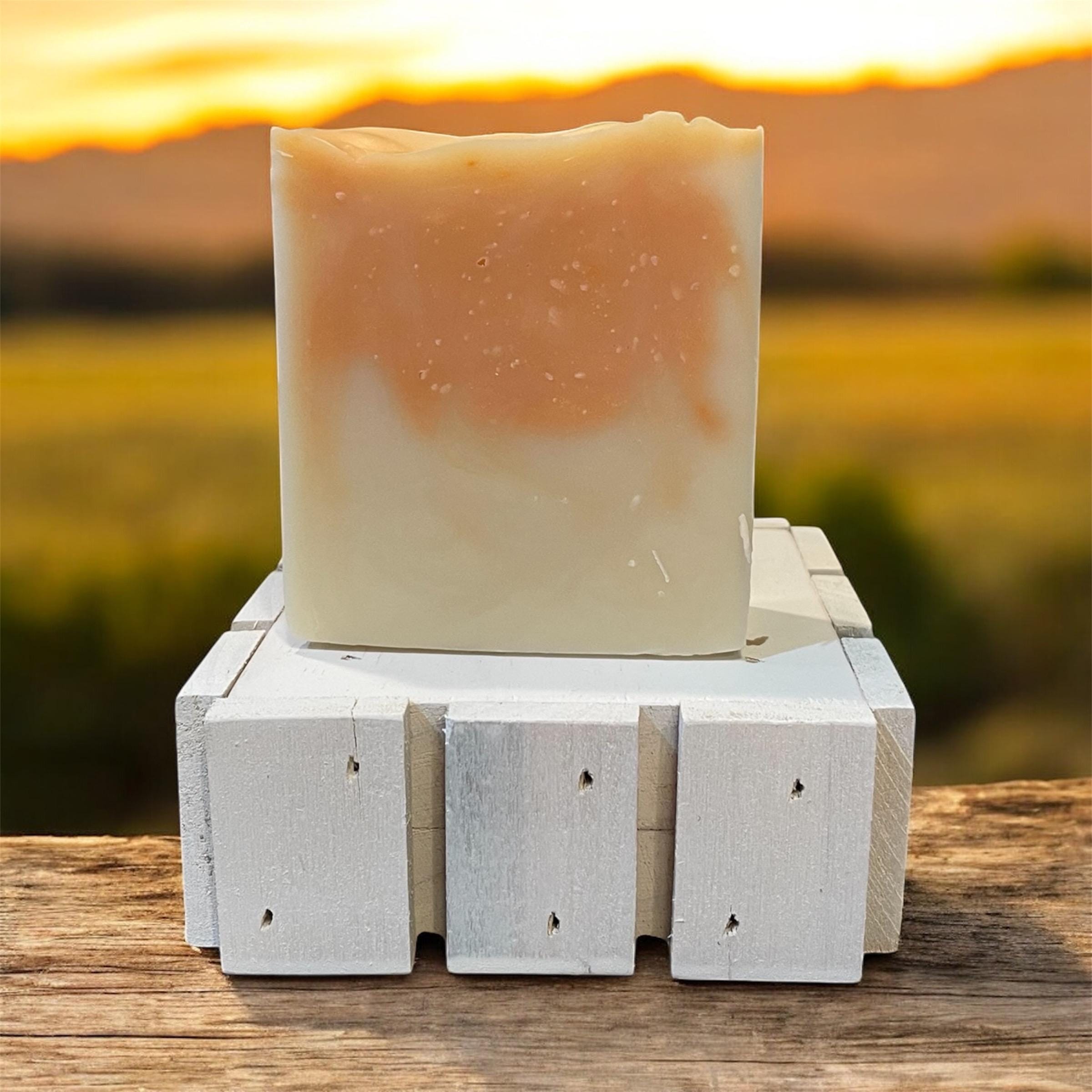 Handcrafted Natural Soap: Shea Butter, Coconut Oil - Prach Citrus Scent