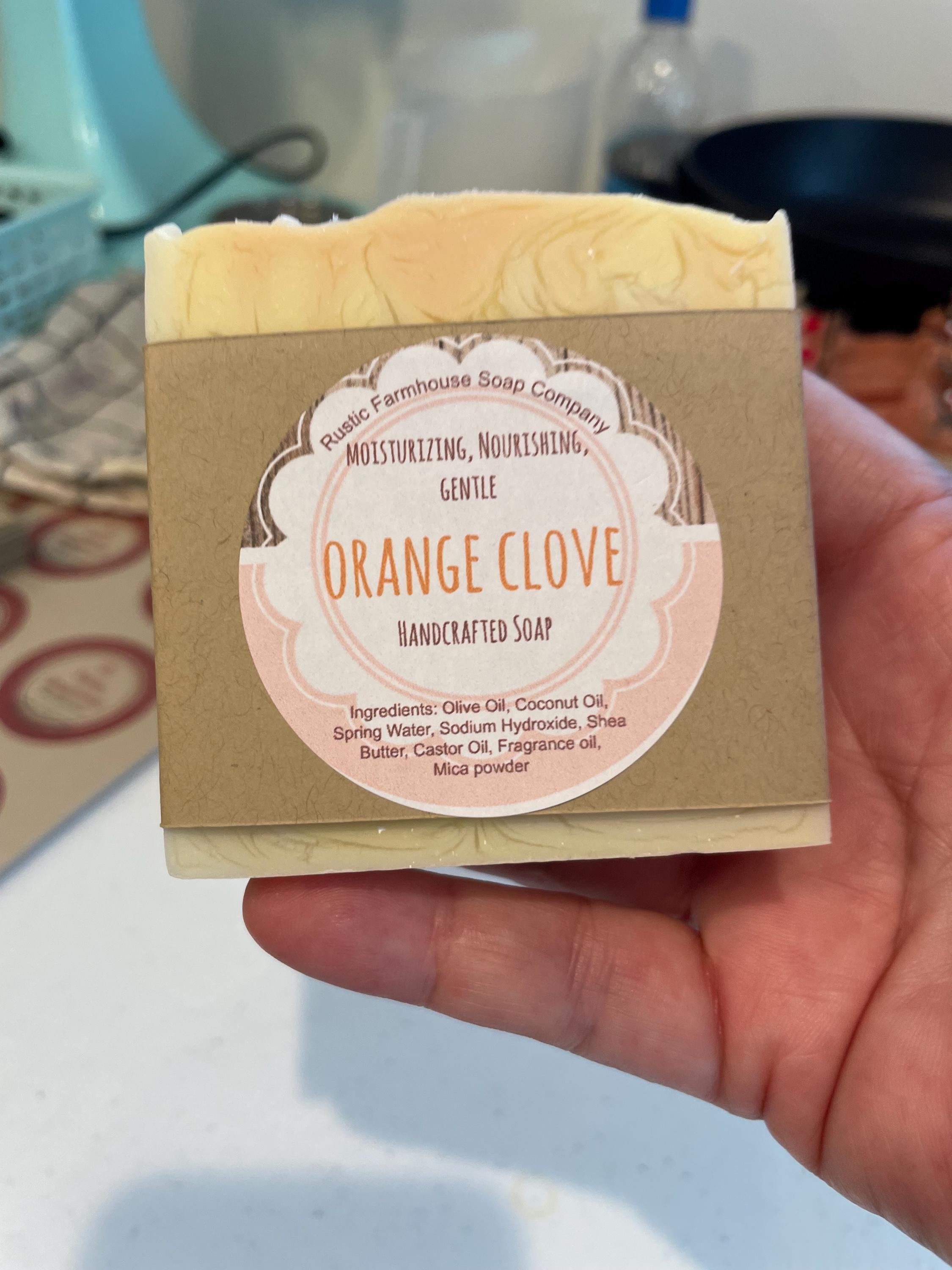 Handcrafted Pumice Soap: Gardener's Exfoliating Shea Butter Bar