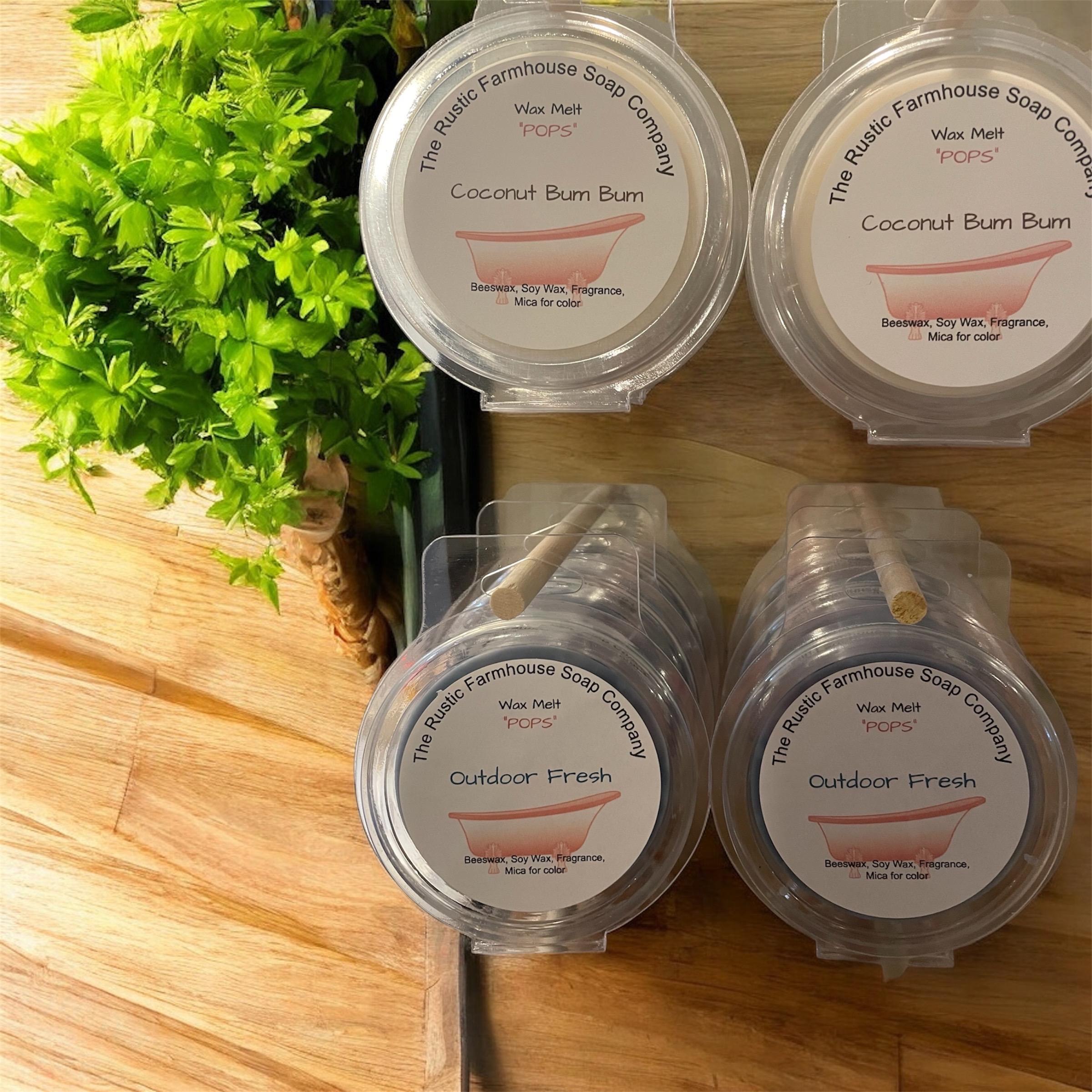 Highly Scented Beeswax Soy Wax Melts: Wax Melt POPS