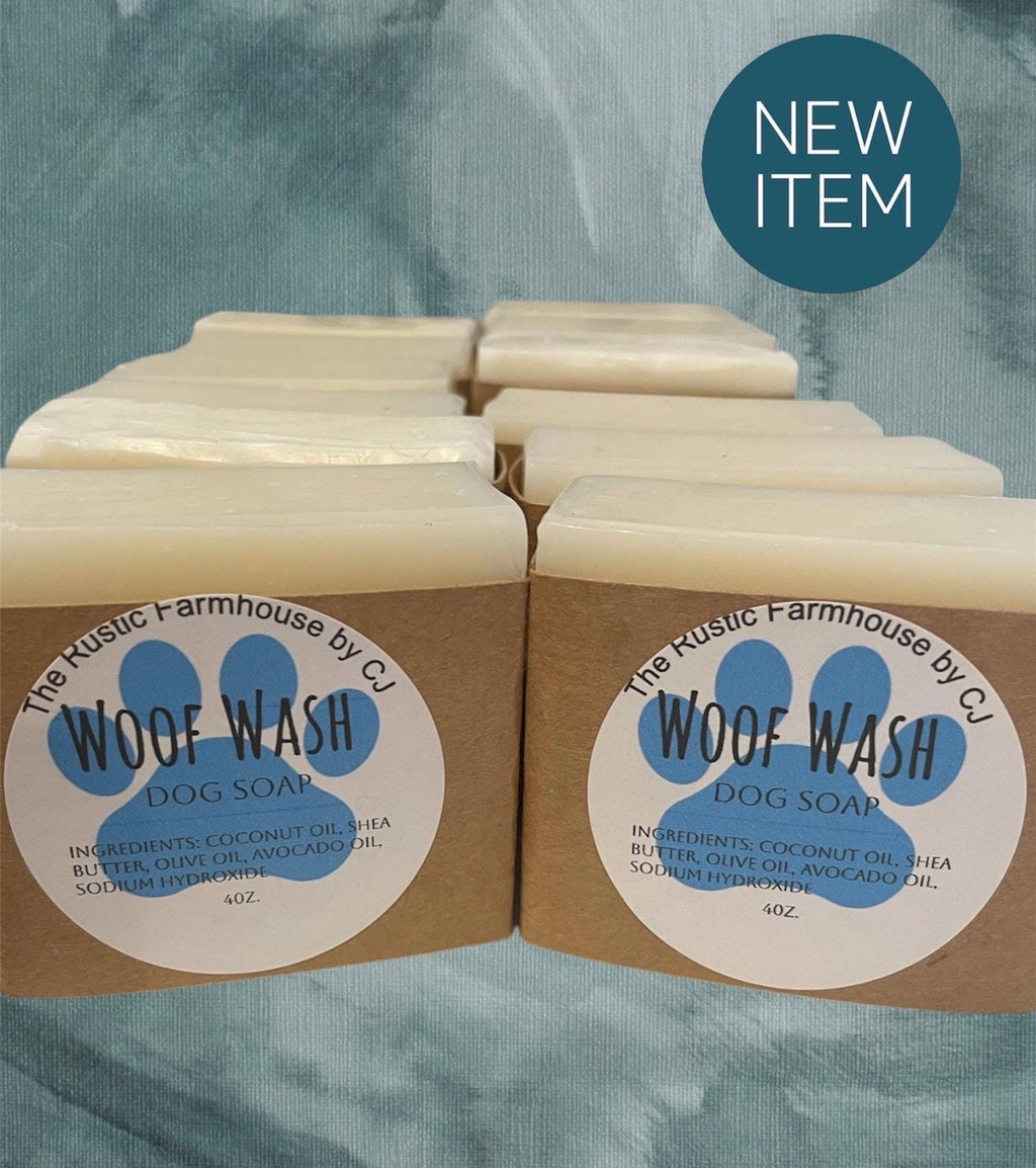 Handcrafted Natural Dog Soap: Solid Pet Shampoo Bar