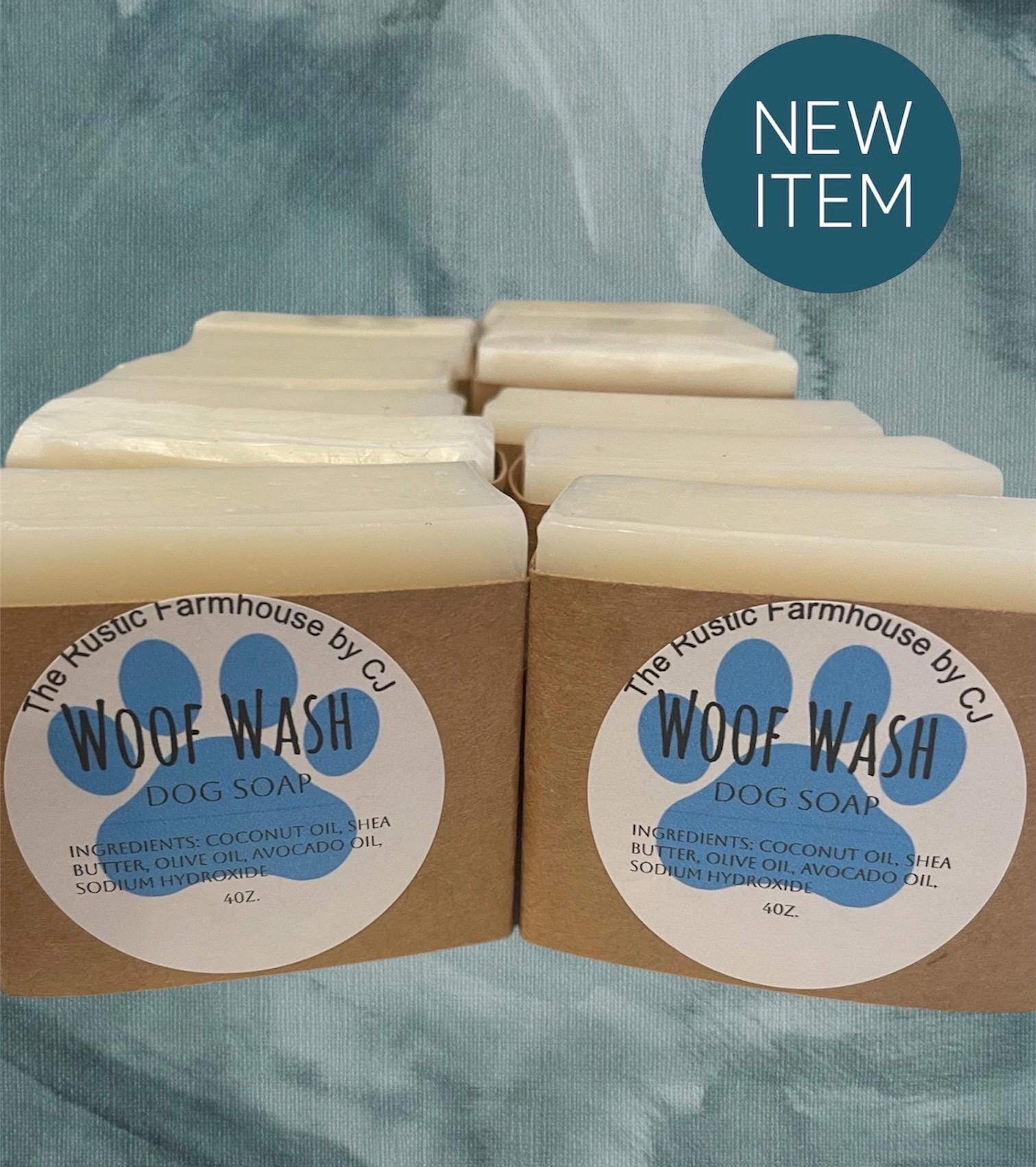 Handcrafted Natural Dog Soap: Solid Pet Shampoo Bar