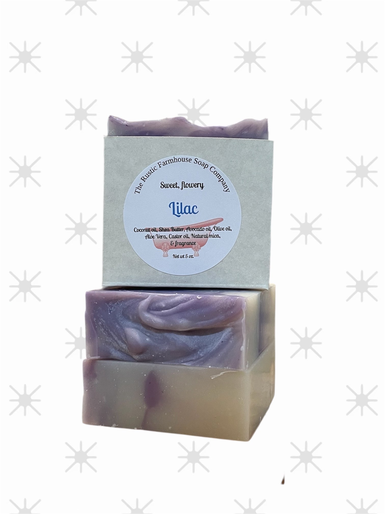 Handcrafted Soap Bar  Fresh Spring Lilac