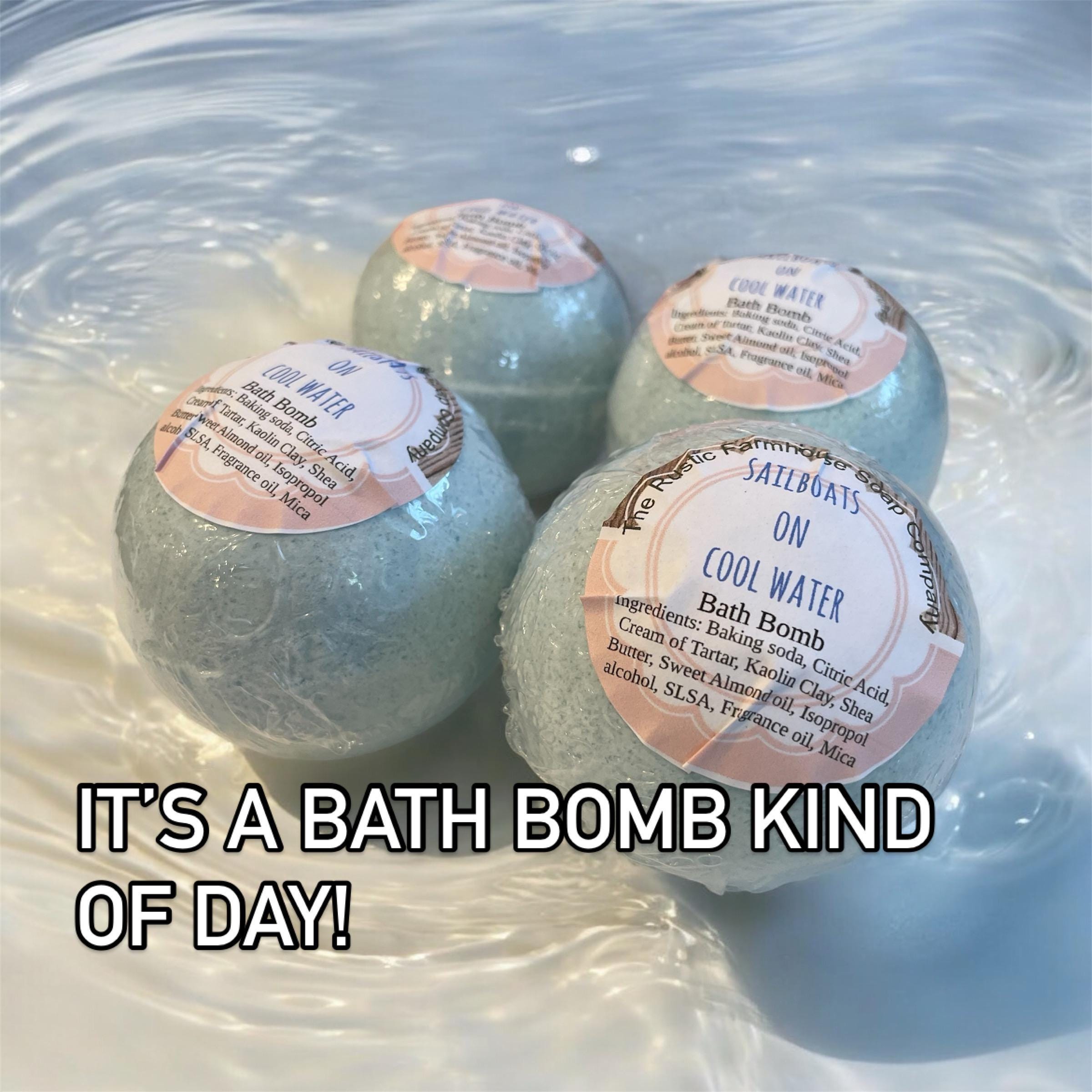 Handcrafted Bath Bombs: Assorted Scents & Colors