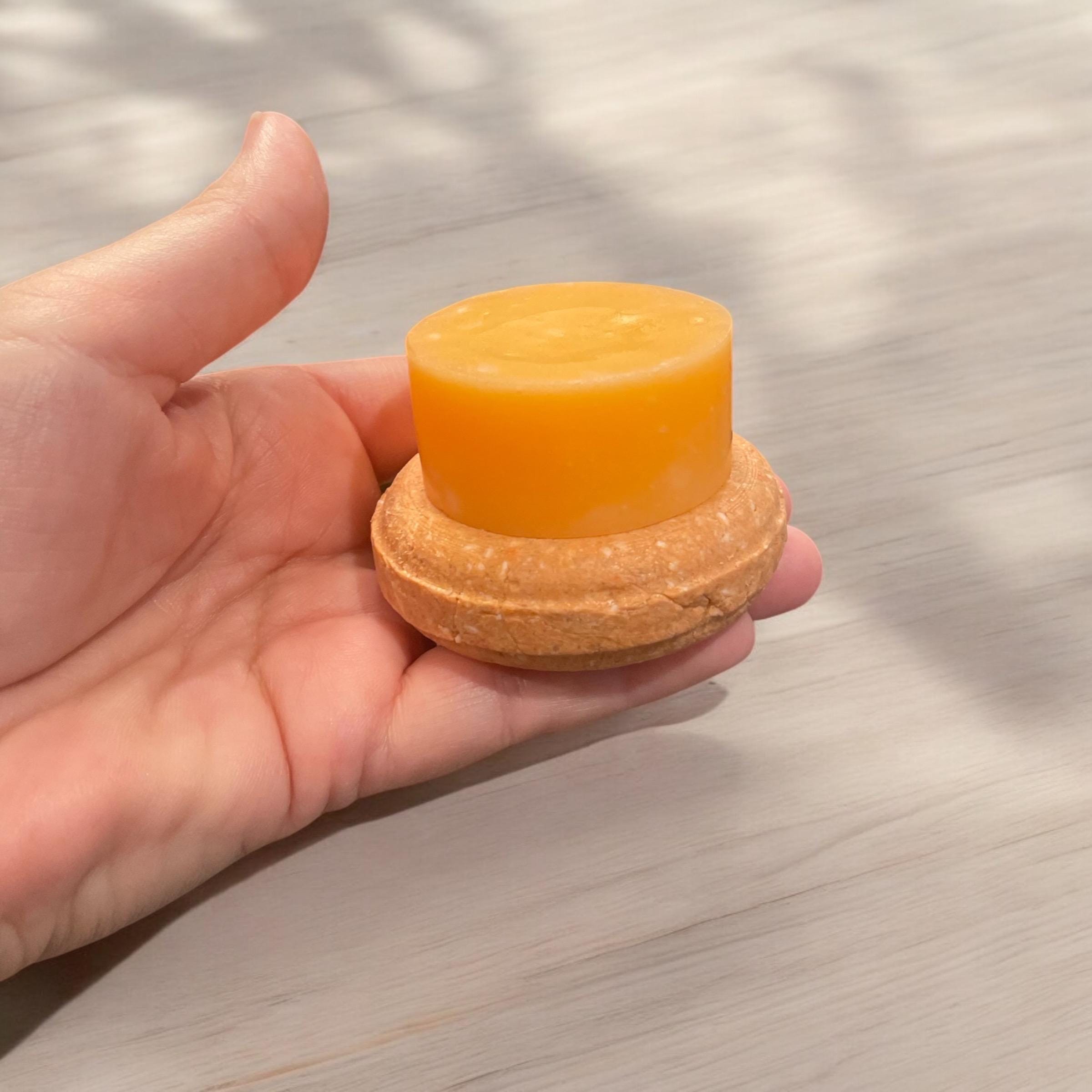 Shampoo Bar and Conditioner Bar Set, marshmallow root infused, natural ingredients, eco-friendly