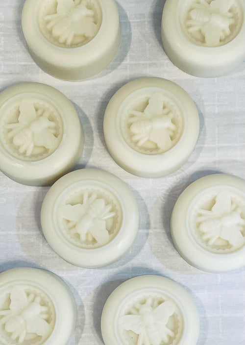 All Natural Solid Lotion Bar: Shea Butter, Beeswax, Coconut Oil