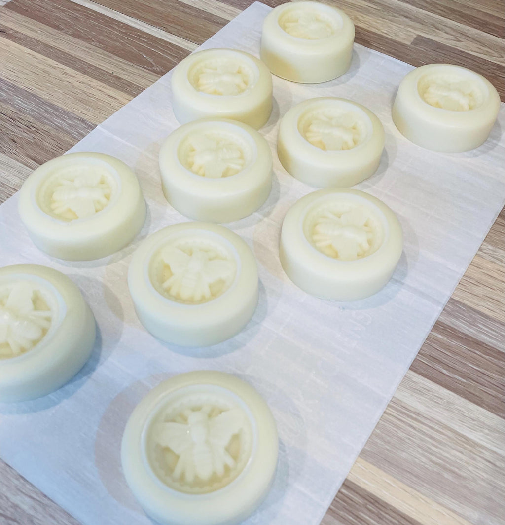 All Natural Solid Lotion Bar: Shea Butter, Beeswax, Coconut Oil